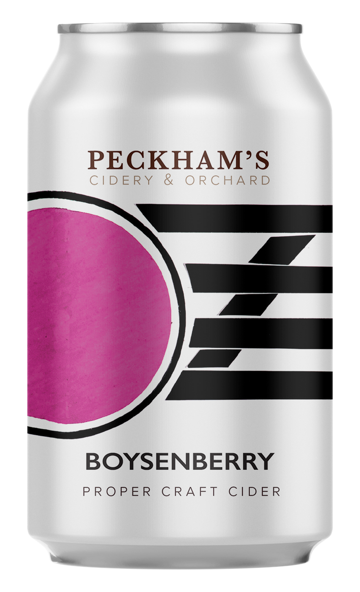 Boysenberry Cider 330ml can Peckham's Cider